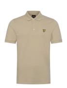 Lyle & Scott Plain Polo Shirt Beige