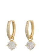 SNÖ Of Sweden Rola Round Ring Ear Guld
