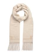 J. Lindeberg Champ Double Sided Scarf Beige