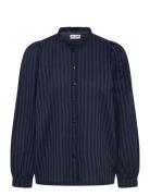 Lollys Laundry Riverll Shirt Ls Marinblå