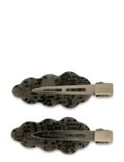 SUI AVA Wavy Oak Clip // 2 Pcs Grå