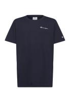 Champion Ss Tee Marinblå