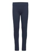 Mango Essential Cotton Leggings Marinblå