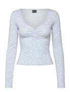 Gina Tricot Butt D Up Top Blå