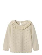 Lil'Atelier Nmflaguna Ls Knit Lil Noos Kräm