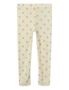Lil'Atelier Nmfnalu Wo/Mo Slim Legging Lil Kräm