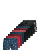 Jack & J S Jacmurphy Skull Trunks 10 Pack Marinblå