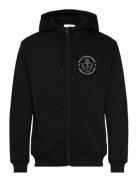 Makia Hook Hooded Zip Sweatshirt Svart
