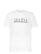 Makia Shadow T-Shirt Vit