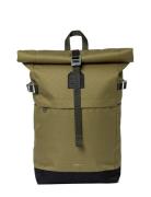 SANDQVIST Icon Rolltop Backpack M Grön