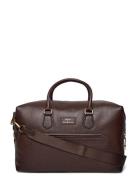 Polo Ralph Lauren Pebble Leather-Duffle-Dfl-Lrg Brun
