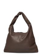 Gina Tricot Braided Large Bag Brun