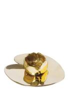 Hilke Collection Candlestand Ninfea Piccola Guld
