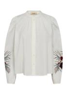 MOS MOSH Mmmysa Popli Shirt Vit
