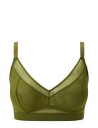 Understatement Underwear Mesh Support Bra Grön
