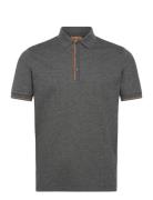 Mos Mosh Gallery Mmgharvey Polo Ss Tee Grå