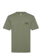 Lee Jeans Medium Wobbly Lee Tee Grön