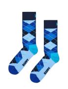 Happy Socks Argyle Sock Marinblå