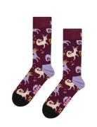 Happy Socks Capricorn Sock Burgundy