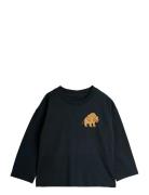 Mini Rodini Mammoth Sp Ls Tee Svart
