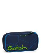 Satch Pencilcase Blue Tech Blå
