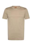 Mos Mosh Gallery Perry Crunch O-Ss Tee Beige