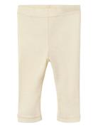 Lil'Atelier Nbnnalu Rib Wo/Mo Slim Legging Lil Kräm