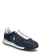 Polo Ralph Lauren Suede/Leather/Nylon-Varick Pp-Sk-Lt Marinblå
