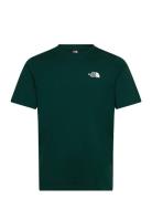 The North Face M S/S Simple Dome Tee Grön