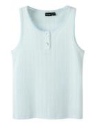 LMTD Nlfleedle Tank Short Top Blå