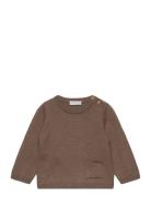 Mango Knit Pocket Sweater Beige