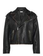 Lollys Laundry Lilll Leather Jacket Svart