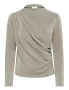 My Essential Wardrobe Hellemw Blouse Grå
