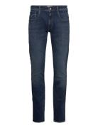 Replay Anbass Trousers Slim 573 Eco Plus Blå