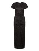 Rosemunde Rwbillie Capsleeve Long Dress Brun