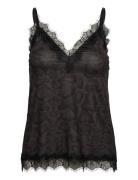 Rosemunde Rwbillie Lace Strap Top Svart