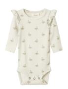 Lil'Atelier Nbfgavo Eko Ls Slim Body Lil Noos Vit