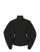 ROTATE Birger Christensen Suiting Fitted Shirt Svart