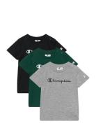 Champion 3 Pack Ss Tee Multi/patterned