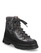 ANGULUS Boots - Flat - With Laces Svart
