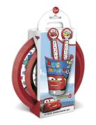 Biler Cars 3 Stk. Skål, Tallerken Og Krus Röd