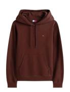 Tommy Jeans Tjw Reg S Flag Hoodie Brun