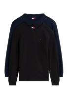 Tommy Jeans Tjm Slim 2Pack L/S Ext Multi/patterned