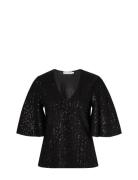 Ida Sjöstedt Myra Top Svart