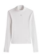 Tommy Jeans Tjw Essential Mock Neck Vit
