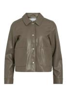 Vila Vihellium Short Jacket - Noos Brun