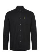 Lyle & Scott Plain Flannel Shirt Svart