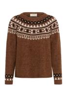 Cream Crcherrie Pullover Brun