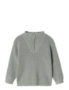 Name It Nmmnesolle Ls Knit Grå