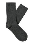 Selected Slfrose Sock Noos Grå